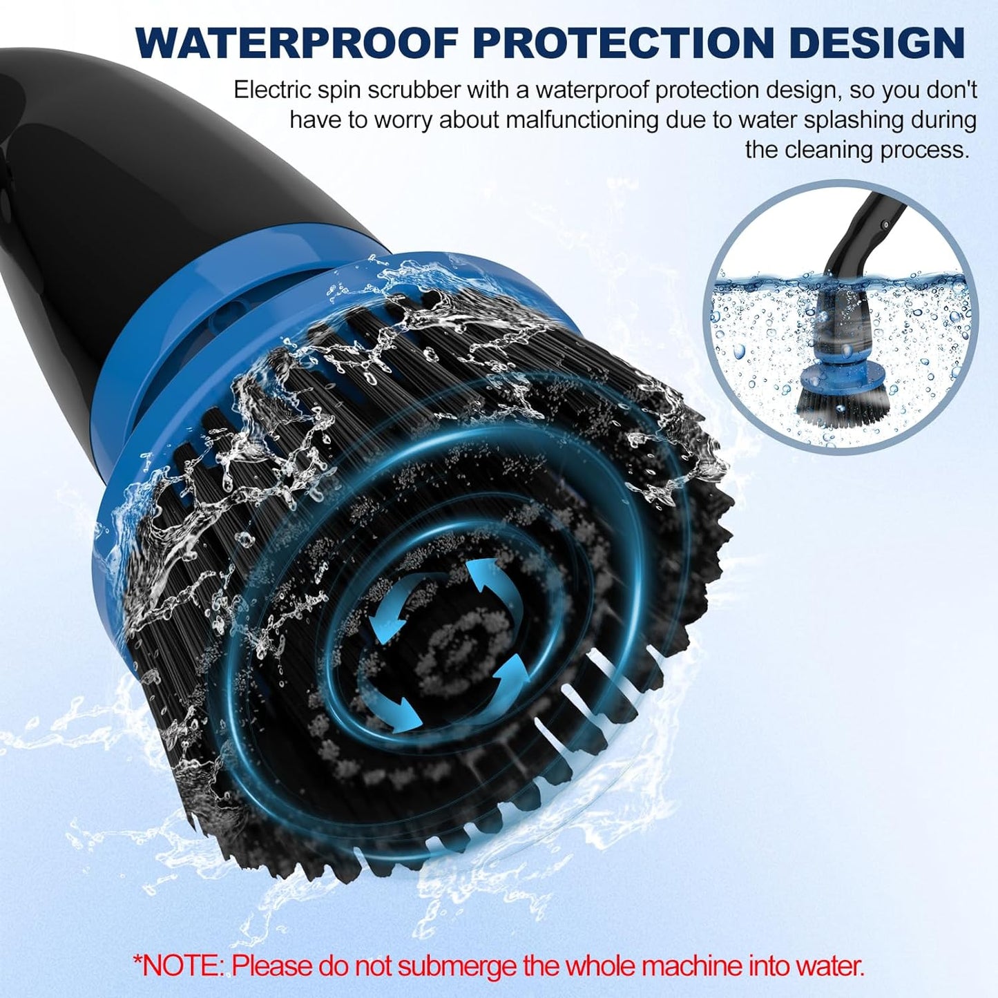 Electric Spin Scrubber, Cordless Cleaning Brush - Leilani Your Home Girls' Shop