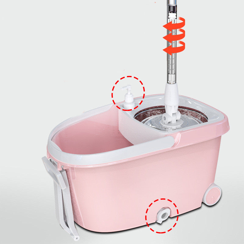 Hand-free Cleaning Utensils Wet And Dry Mop Bucket - Leilani Your Home Girls' Shop