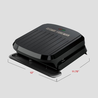 George Foreman 4-Serving Removable Plate Grill and Panini