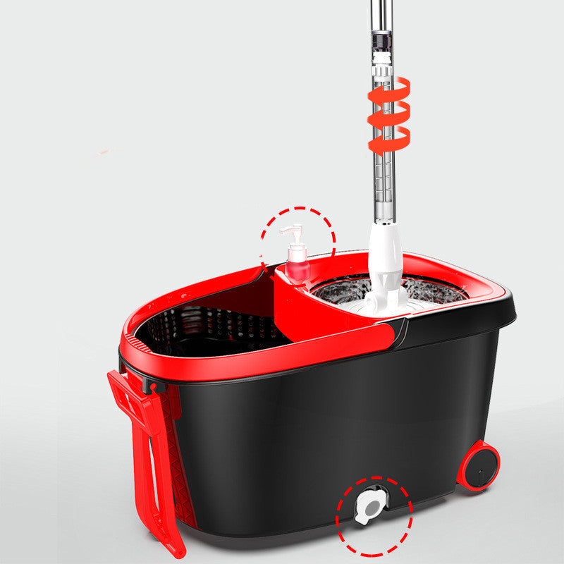 Hand-free Cleaning Utensils Wet And Dry Mop Bucket - Leilani Your Home Girls' Shop